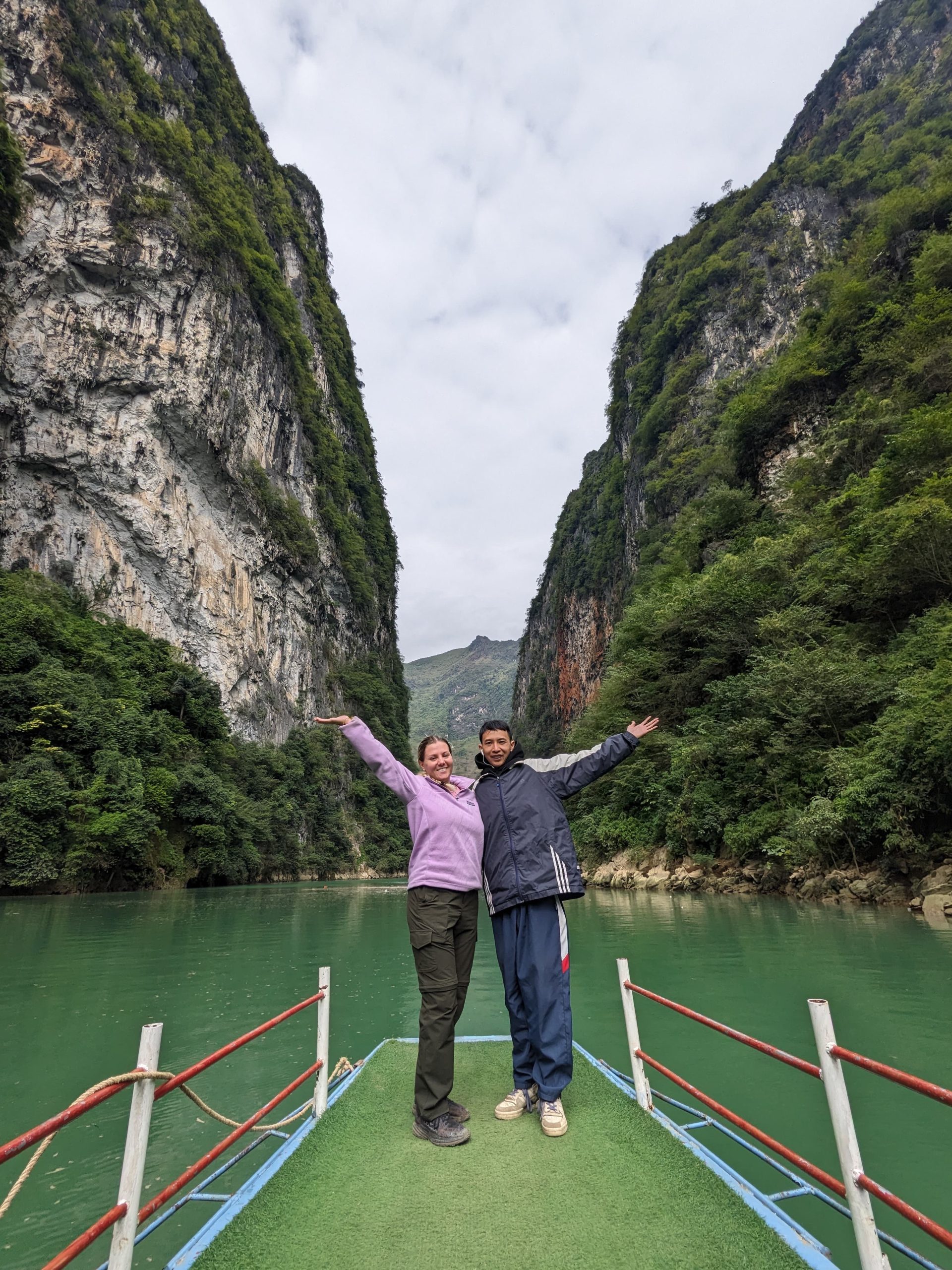 Ha Giang Vibes Easy Rider on a mountain pass